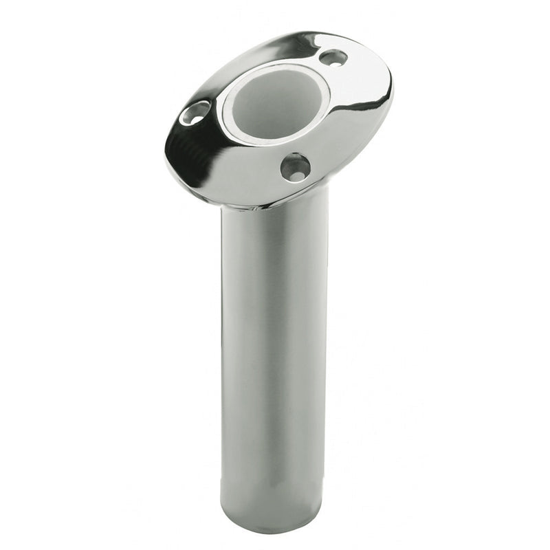 536810S - Flush Mount Rod Holder - 15 Degree - Swivel - 10.5" Deep