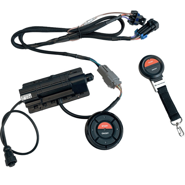 CoastKey Standard Single Mercury Engine Keyless Ignition w/Keyless Stop/Start, Remote Stop/Start, & Ecos