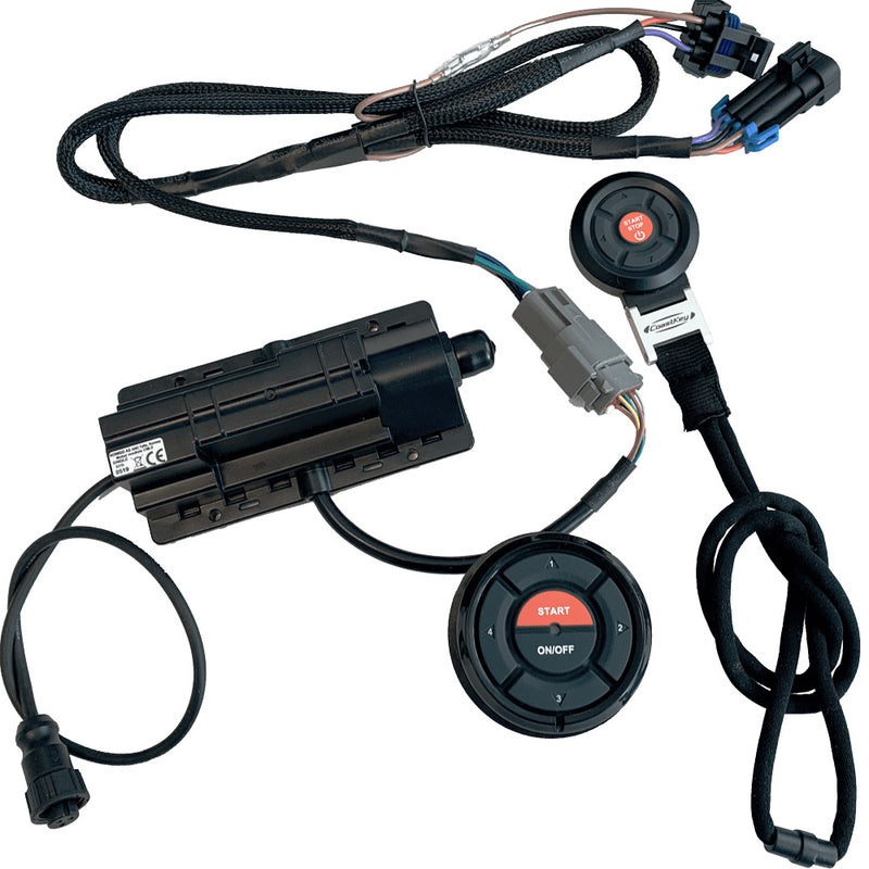 CoastKey Premium Plus Single Mercury Engine Keyless Ignition w/Keyless Stop/Start, Remote Stop/Start, Ecos Rem Trim/Tilt