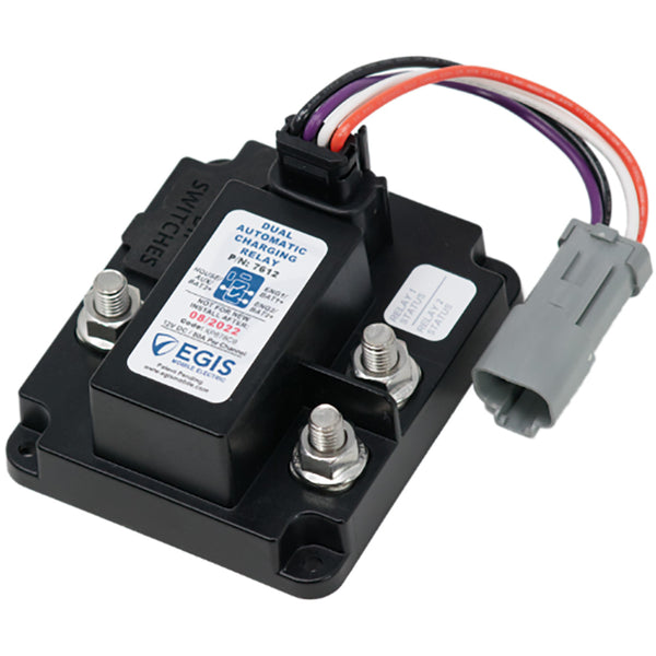 Egis Triple Battery Advanced Automatic Charging Relay (ACR) - 12V