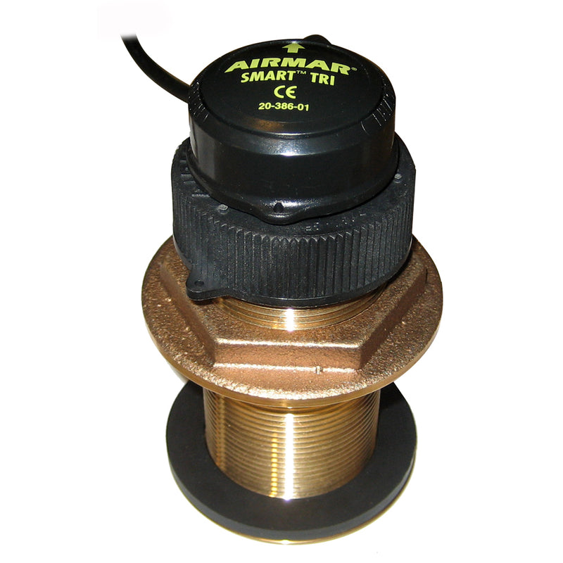 235DST-MSE Bronze Thru-Hull, Digital Depth, Speed & Temp Sensor - 7-Pin