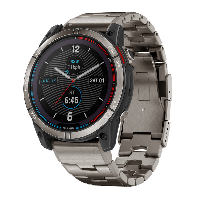 Garmin quatix® 7 - Solar Edition Marine GPS Smartwatch w/Solar Charging