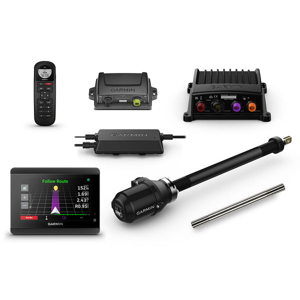 Garmin Reactor™ 40 Kicker Autopilot w/GHC™ 50 & Stainless Steel Tilt Tube
