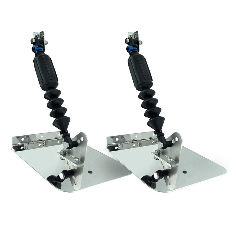 Smart Tab Trim Tabs by Lectrotab 7" x 8" f/10'-12' Boats w/20-25 HP