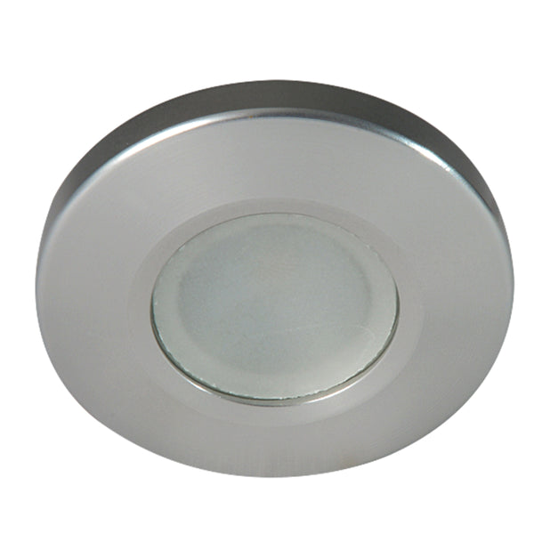 Lumitec Orbit Spectrum Flush Mount Down Light - Brushed Housing - White Dimming & Red/Blue Non-Dimming