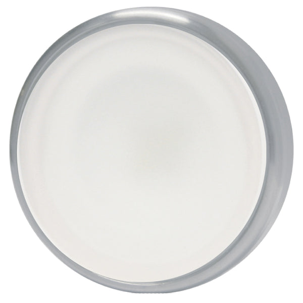 Lumitec Halo - Flush Mount Down Light - Brushed Finish - 3-Color Red/Blue Non Dimming w/White Dimming