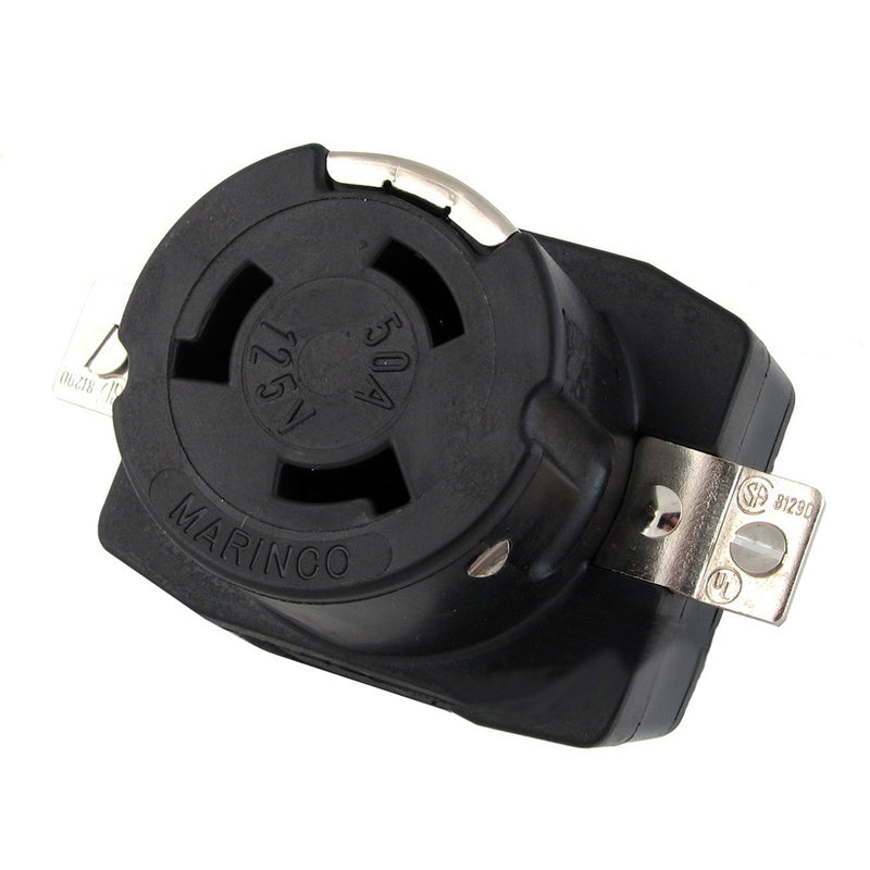 6370CR 50Amp/125V Wire Dockside Receptacle
