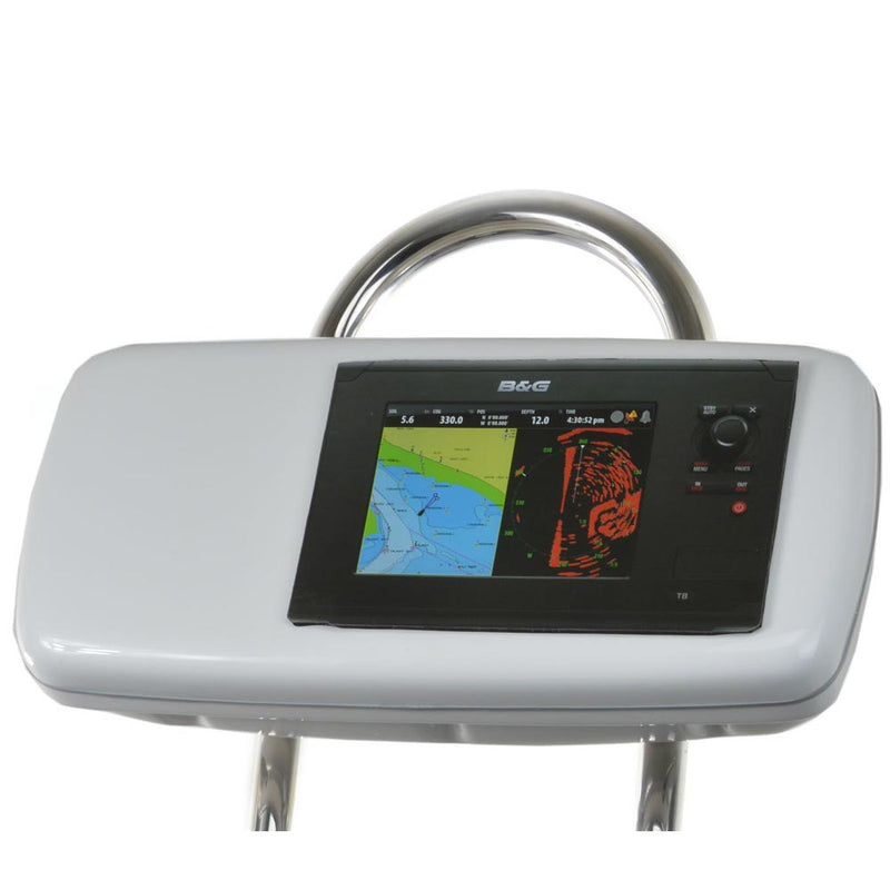 GP1040-08 SystemPod Pre-Cut f/B&G Zeus Touch 8 & Simrad NSS8 Mounted In Center f/9.5" Wide Guard