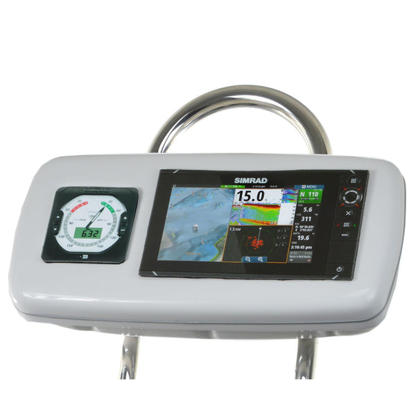 GP1040-13 SystemPod Pre-Cut f/Simrad NSS9 evo2 or B&G Zeus² 9 & 1 Instrument f/9.5" Wide Guard