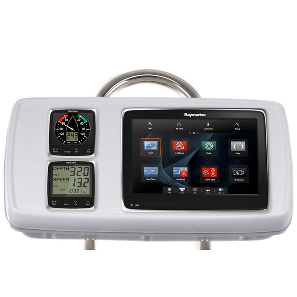 GP1170-04 SystemPod Pre-Cut f/Raymarine a125/a127/a128 & 2 Instruments f/9.5" Wide Guard