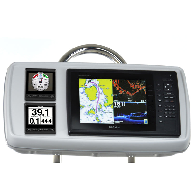 GP1170-06 SystemPod Pre-Cut f/Garmin 1020/1020xs/1040xs & 2 Instruments f/9.5" Wide Guard