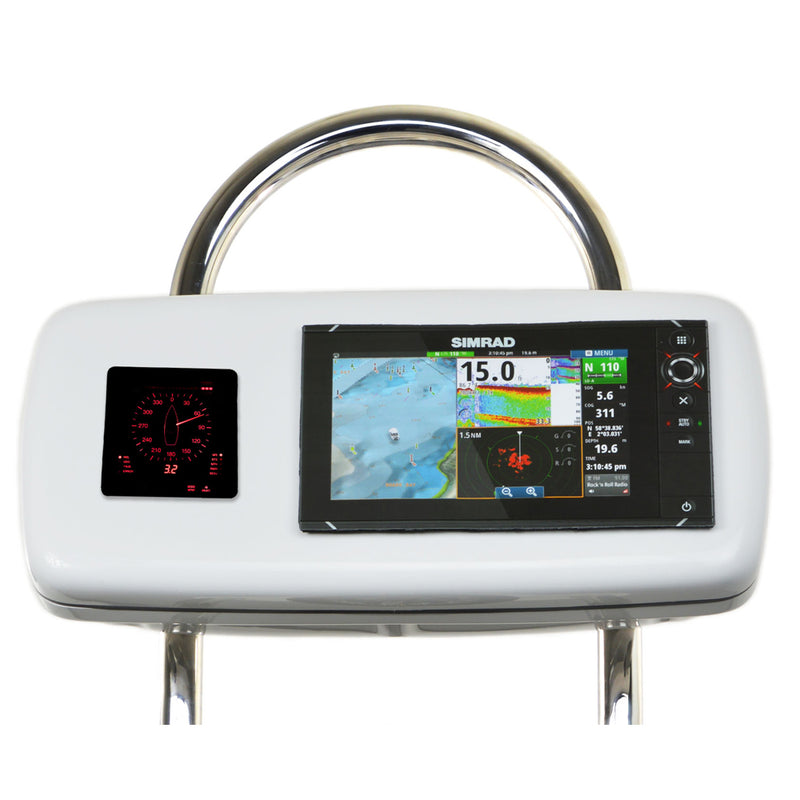 GP2040-13 SystemPod Pre-Cut f/Simrad NSS9 evo2 or B&G Zeus² 9 & 1 Instrument f/12" Wide Guard