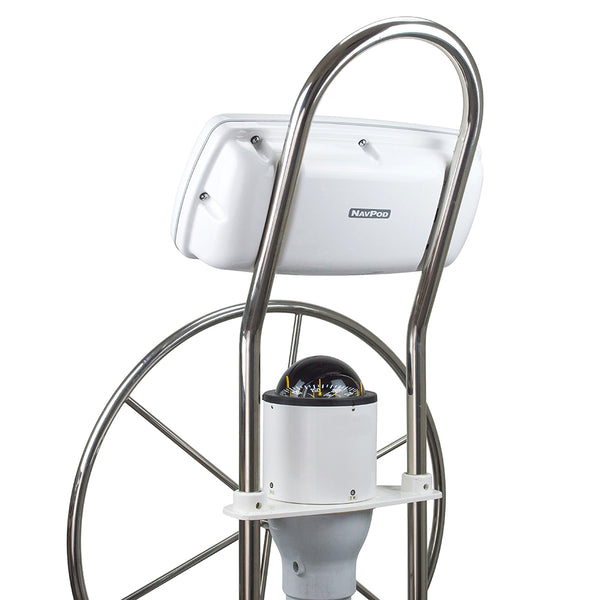 NavPod SystemPod Precut f/Simrad NSS9 evo3 B&G Zeus3 9 & Space f/12″ Wide Guard