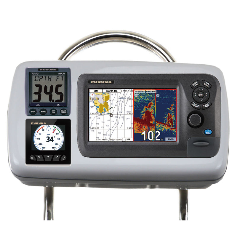 GP2080-18 SystemPod Pre-Cut f/Furuno GP1870/GP1870F & 2 Instruments f/12" Wide Guard