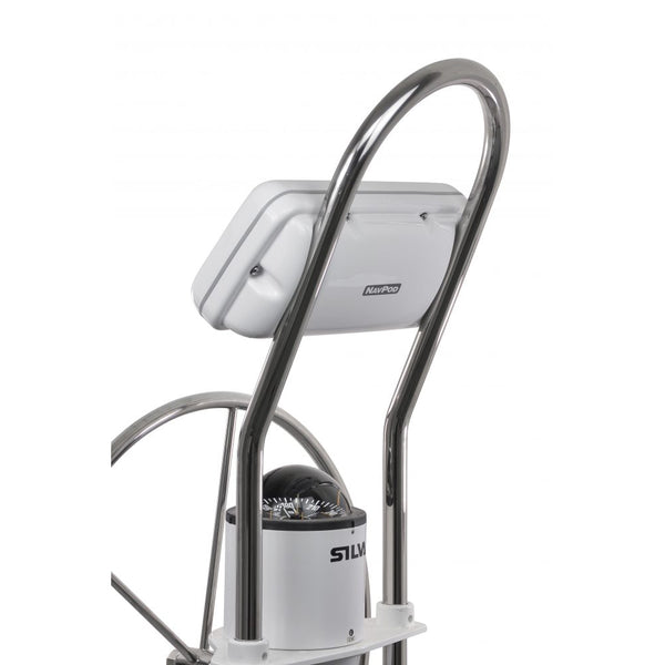 GP2500-33 SystemPod Pre-Cut f/Raymarine AXIOM 7 & 1 Instrument f/12" Wide Guard *Requires Raymarine #A80498 Front Mount Kit f/AXIOM 7 & Right Angled w/NMEA 2000 Connector) - Pre-Cut f/Front Mount