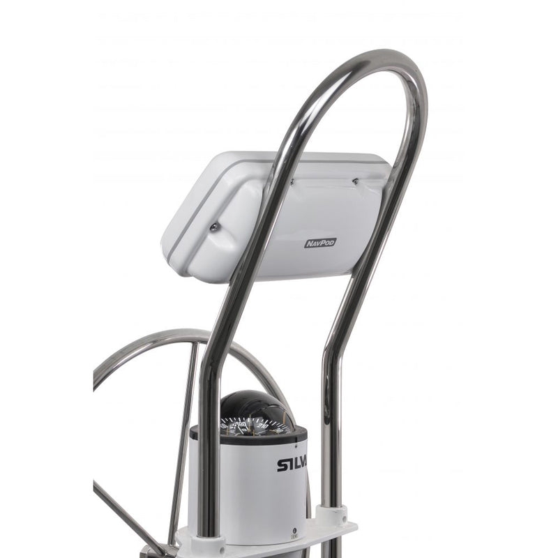 GP2500-33 SystemPod Pre-Cut f/Raymarine AXIOM 7 & 1 Instrument f/12" Wide Guard *Requires Raymarine #A80498 Front Mount Kit f/AXIOM 7 & Right Angled w/NMEA 2000 Connector) - Pre-Cut f/Front Mount