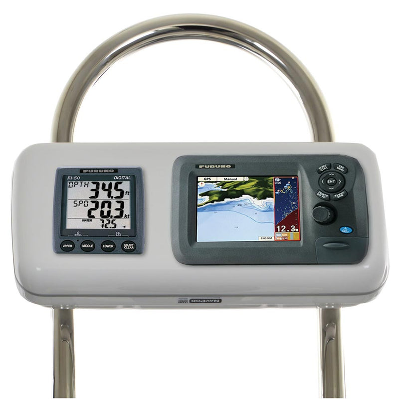 GP2515 SystemPod Pre-Cut f/Furuno GP1670/GP1670F 5.7" & 1 Instrument f/12" Wide Guard