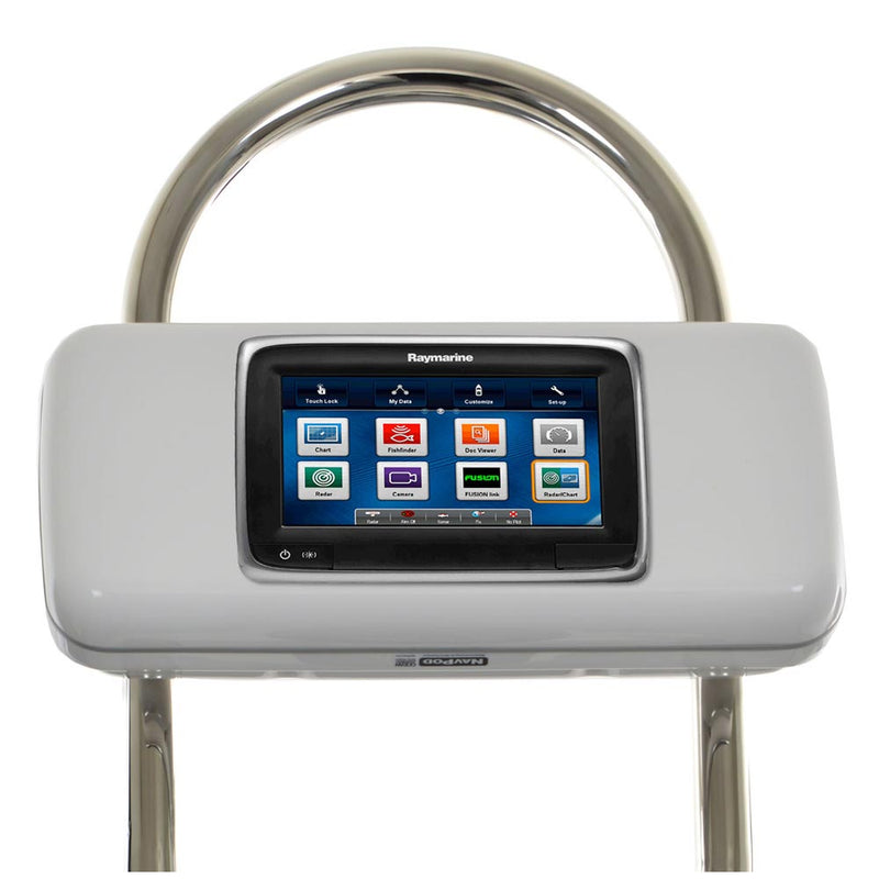 GP2523 SystemPod Pre-Cut f/Raymarine a75/a77/a78 Mounted In Center f/12"Wide Guard