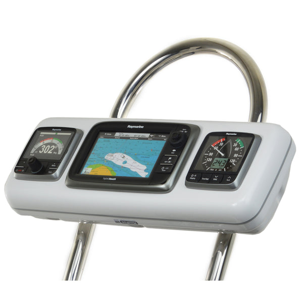 GP2604 SystemPod Pre-Cut f/Raymarine e7/e7D & 2 Instruments f/12" Wide Guard