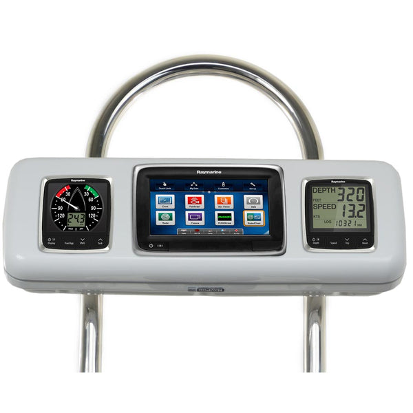 GP2605 SystemPod Pre-Cut f/Raymarine a75 / a77 / a78 & 2 Instruments f/12" WIde Guard
