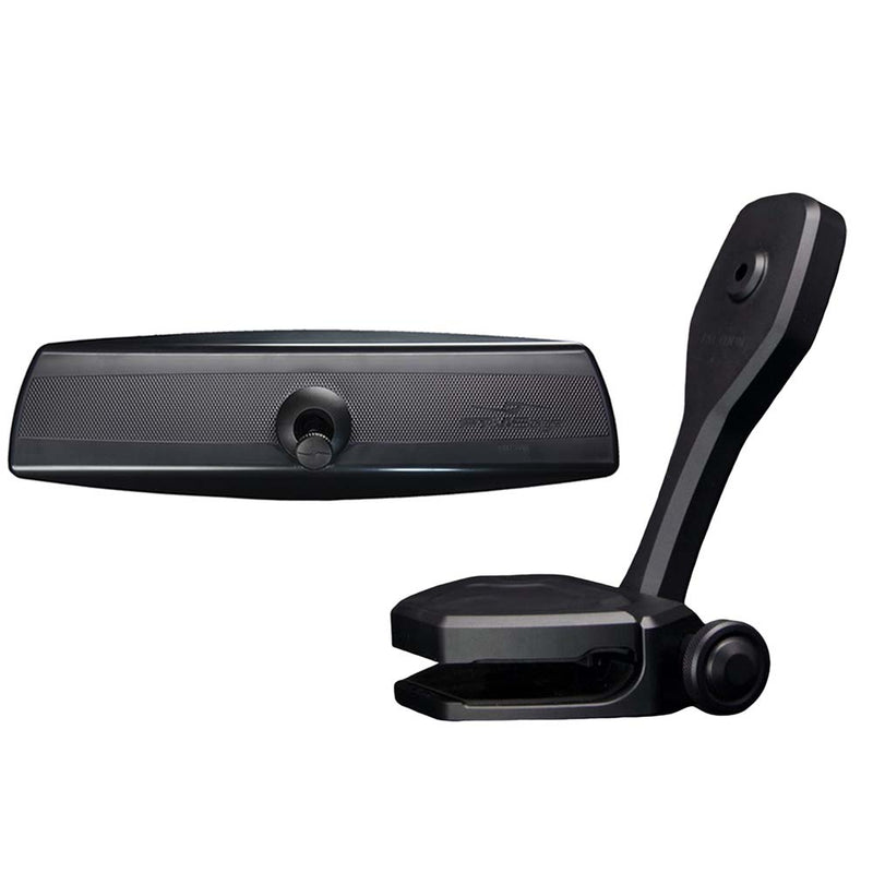 PTM Watersports Mirror/Bracket Kit w/VR-140 PRO Mirror & ZXR-360 (Black)