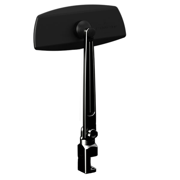 PTM Watersports Pontoon Mirror/Bracket Kit w/VR-100 Pro & PCX-200 (Black)