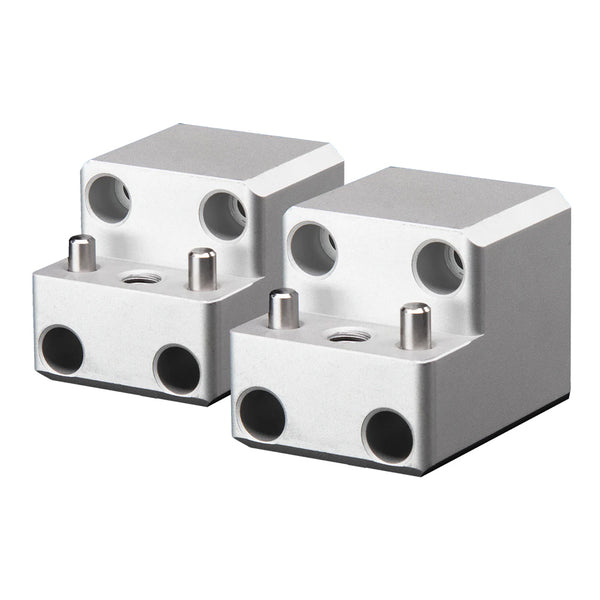 PTM Watersports Board Rack Mount - 4 Bolt - Silver - Pair