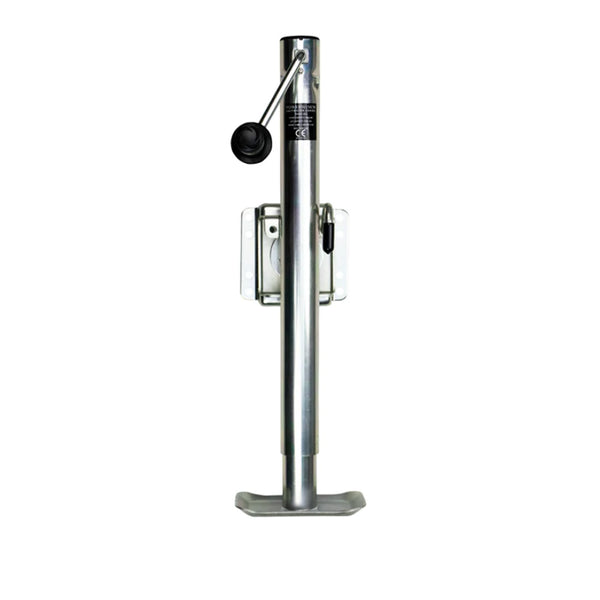 Powerwinch Saltwater Series Jack - 2500lb, Weld-On, Flat Plate, Zinc 500+ HR Salt Spray