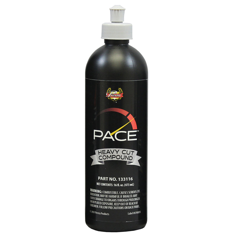 Presta PACE™ Heavy Cut Compound - 16oz - *Case of 6*