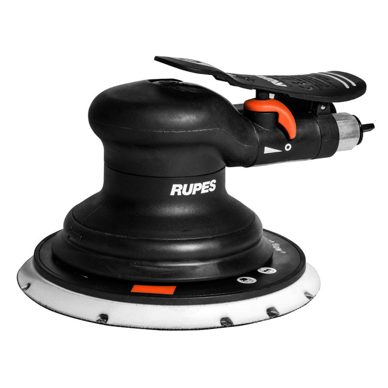 RUPES Random Orbital Palm Pneumatic Sander w/150mm Pad & 9mm Orbit-Skorpio III (Non-Vac)