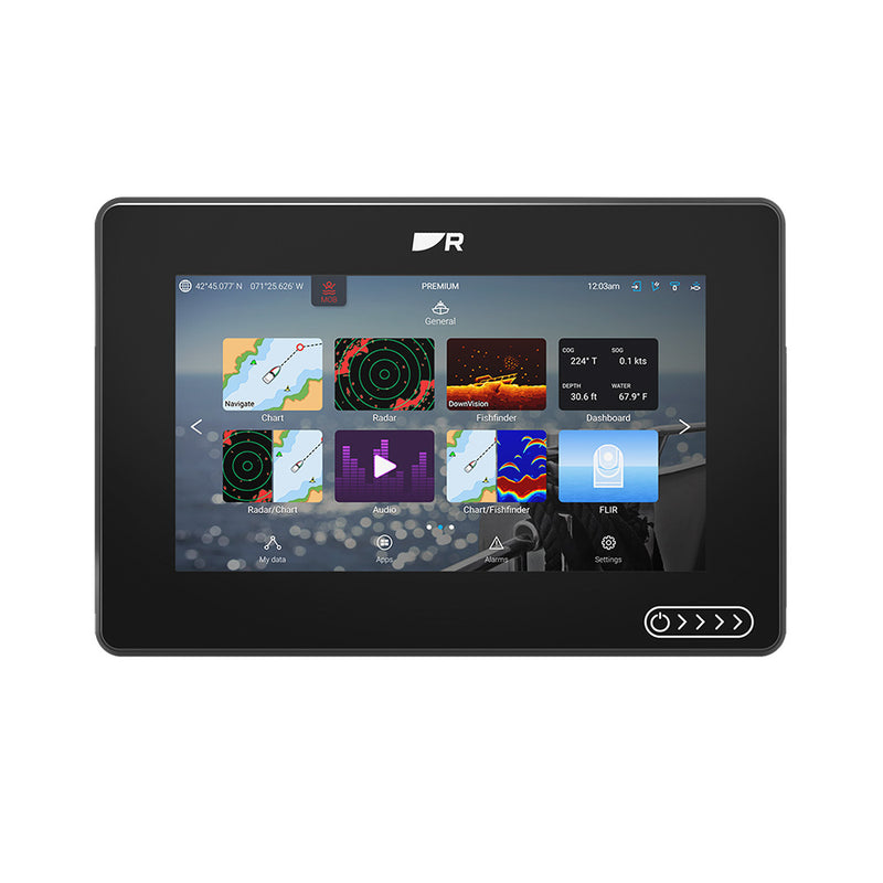 Raymarine Axiom 2 RV 7" Chartplotter/Fishfinder w/RealVision 3D Sonar, Lighthouse North America Chart & RV-100 Transducer