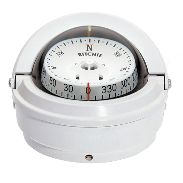 S-87W Voyager Compass - Surface Mount - White