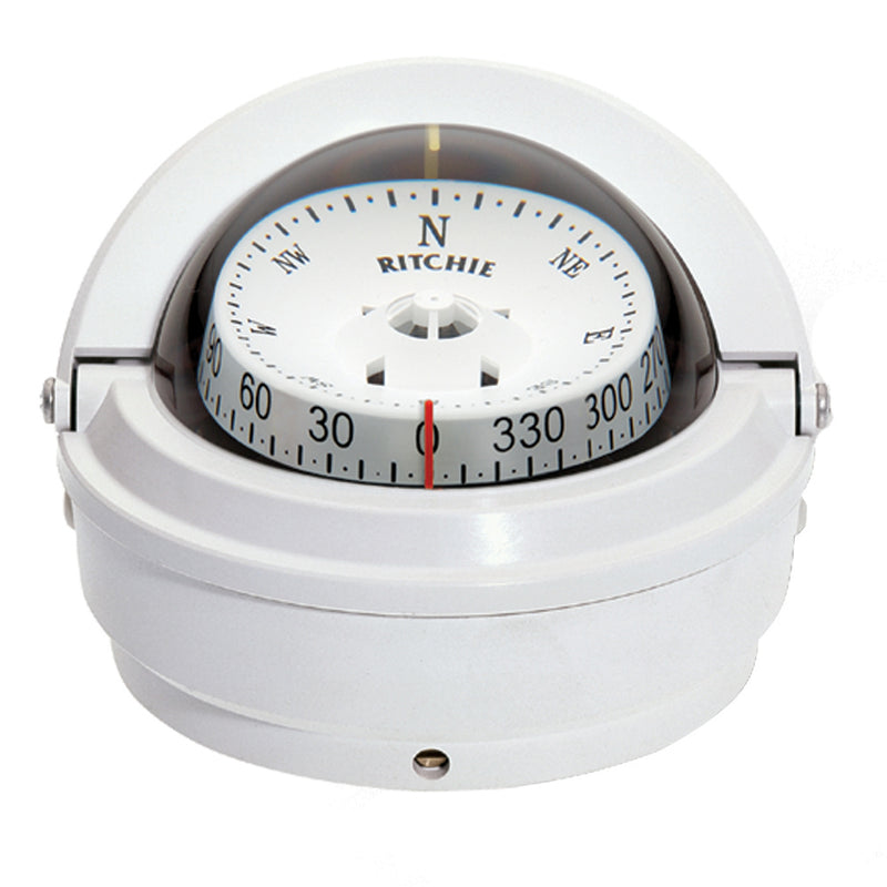 S-87W Voyager Compass - Surface Mount - White