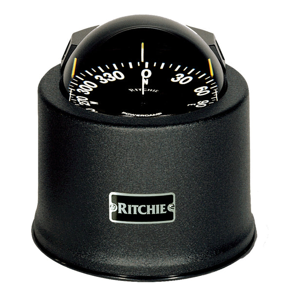 SP-5-B GlobeMaster Compass - Pedestal Mount - Black - 5 Degree Card 12V
