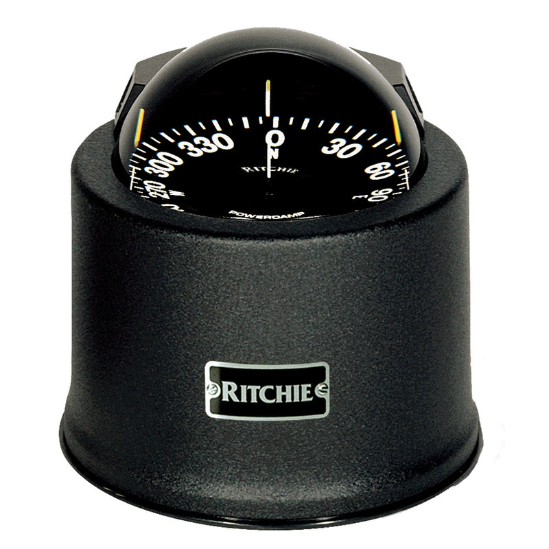 SP-5-B GlobeMaster Compass - Pedestal Mount - Black - 5 Degree Card 12V