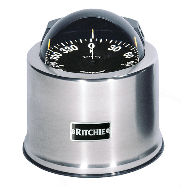 SP-5-C GlobeMaster Compass - Pedestal Mount - Stainless Steel - 12V - 5 Degree Card
