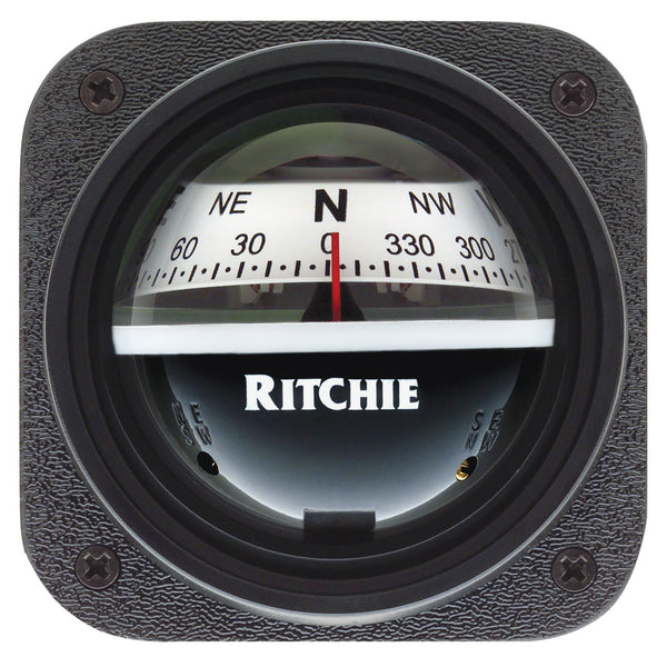 V-527 Kayak Compass - Bulkhead Mount - White Dial