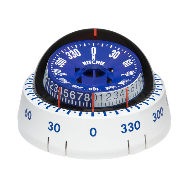 XP-98W X-Port Tactician™ Compass - Surface Mount - White