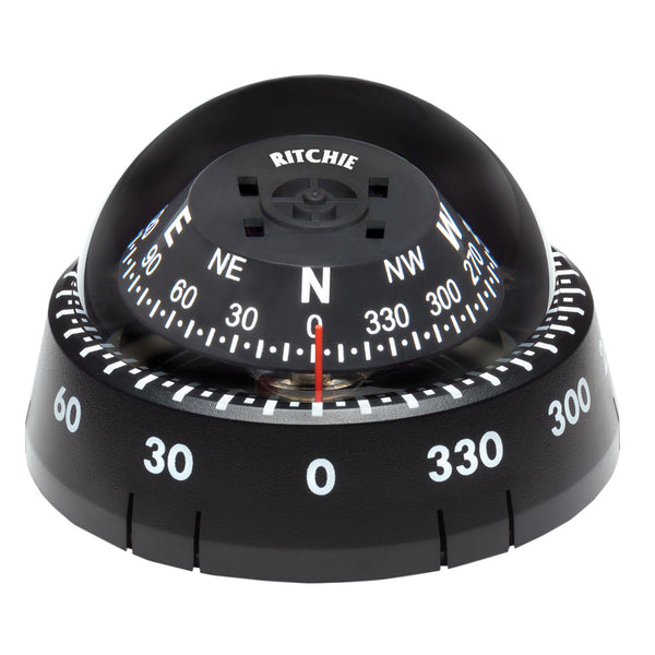 XP-99 Kayaker Compass - Surface Mount - Black