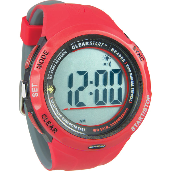 RF4055 ClearStart™ 50mm Sailing Watch - Red/Grey