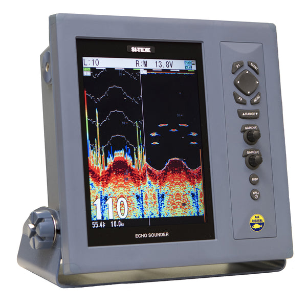 CVS-1410 Dual Freq Color 10.4" LCD Fishfinder 1Kw - No Transducer
