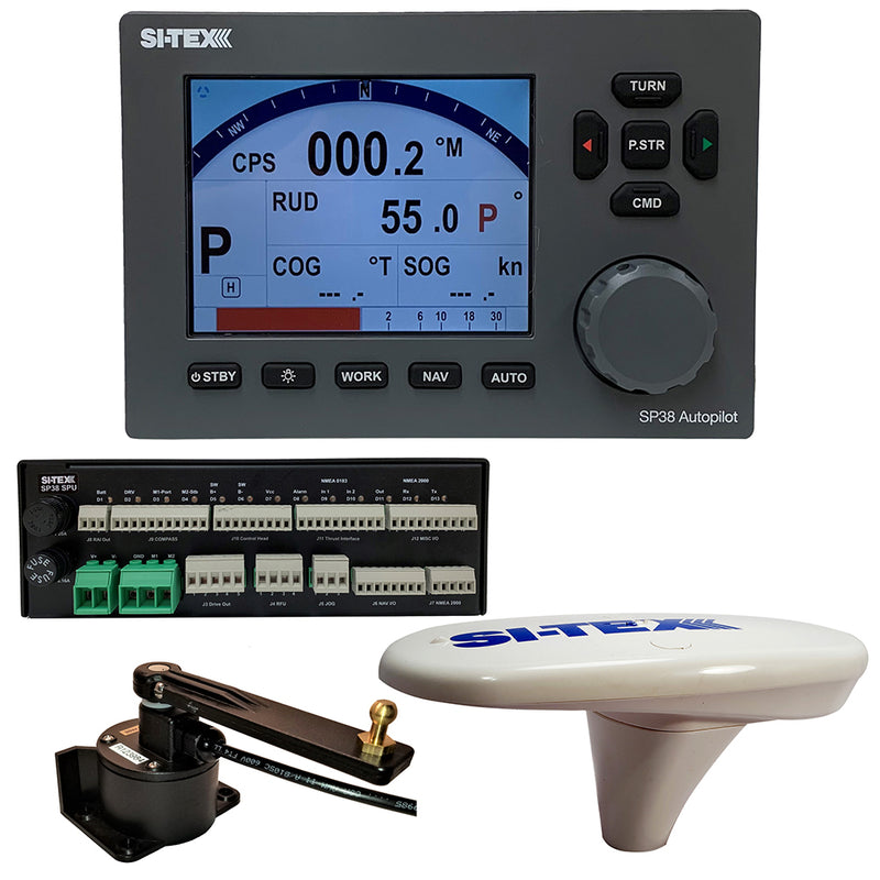 SP38-18 Autopilot Core Pack Including Compact GPS Compass & RotaryFeedback, No Pump