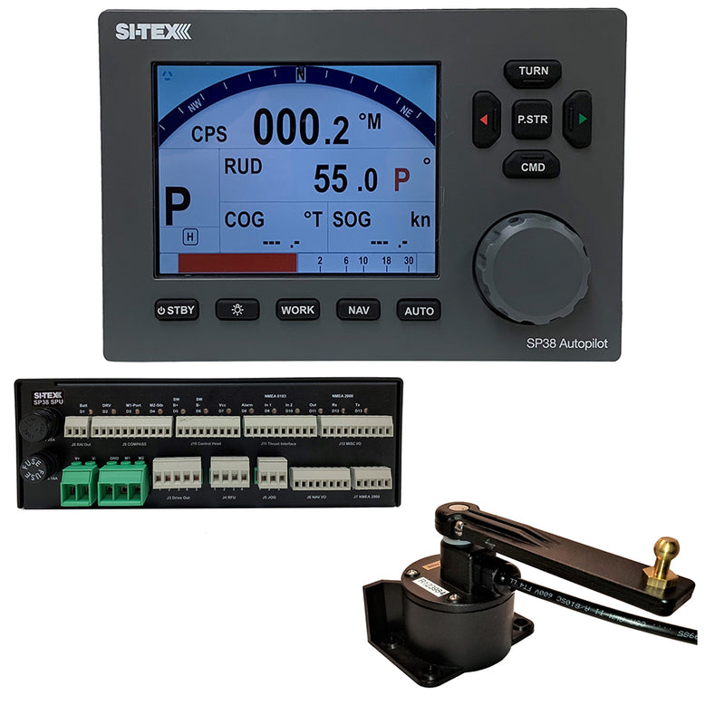 SP38-4 Autopilot Core Pack Including Rotary Feedback Only, No Compass or Pump