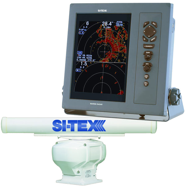 SI-TEX Professional Dual Range Radar w/4kW 4.5' Open Array - 10.4" Color TFT LCD Display