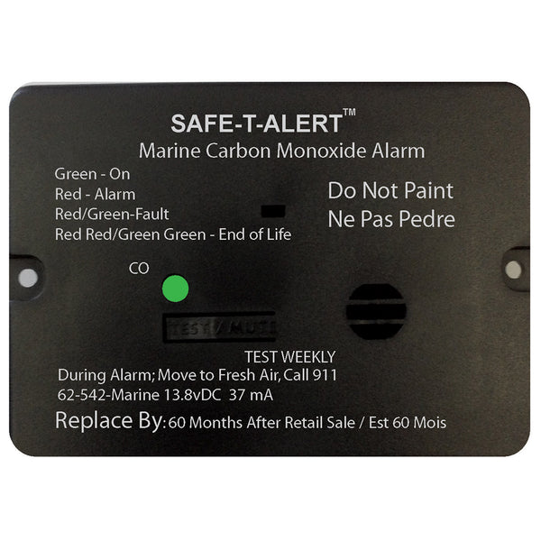 Safe-T-Alert 62 Series Carbon Monoxide Alarm - 12V - 62-542-Marine - Flush Mount - White