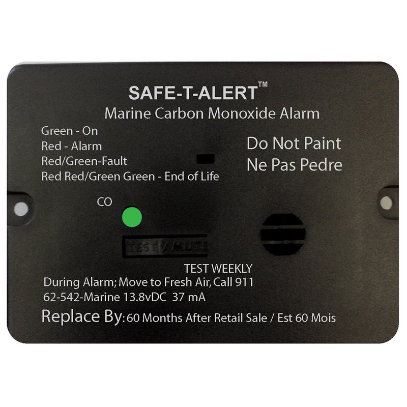 Safe-T-Alert 62 Series Carbon Monoxide Alarm - 12V - 62-542-Marine - Flush Mount - White