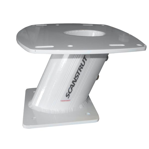 APT-250-01 - Aluminum PowerTower® Radar Mount - 10" Aft Leaning