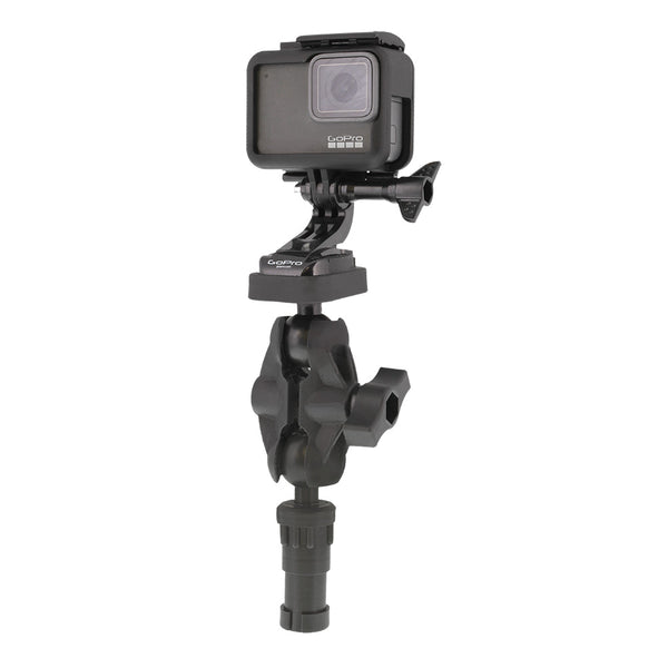 0134 Action Camera Mount 2.0 w/Post, Track & Rail Mounts
