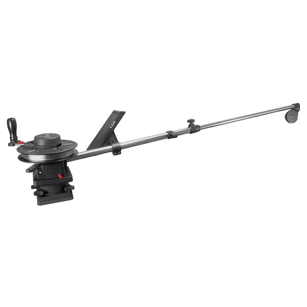 1091 Telescoping 60" Longarm Combo Manual Downrigger w/ Swivel Base