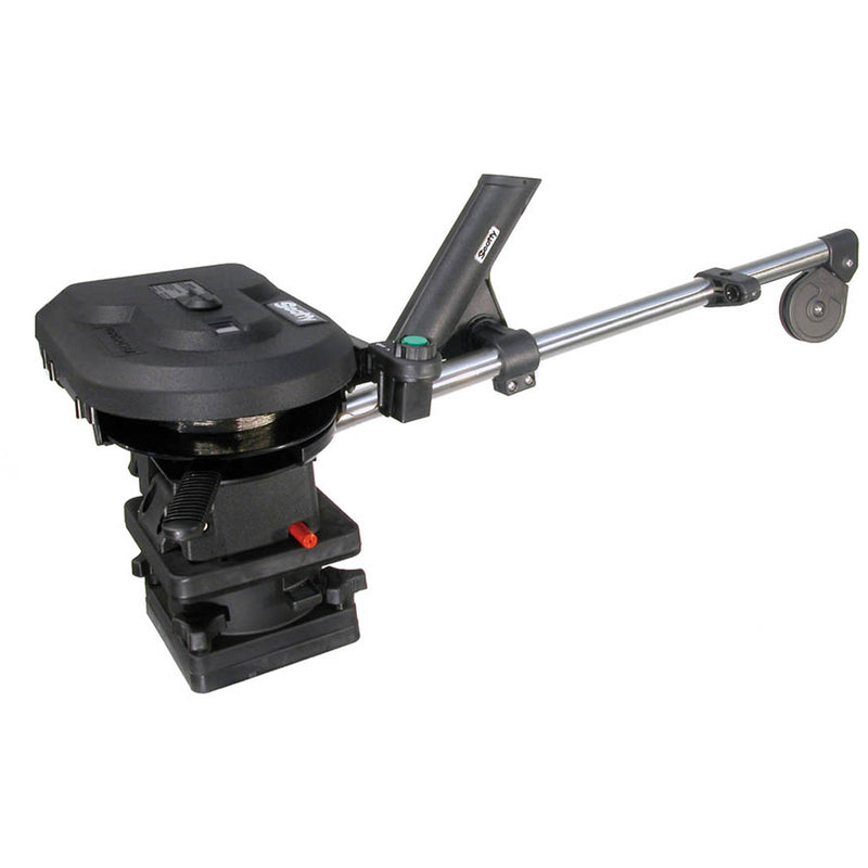 1101 Depthpower 30" Electric Downrigger w/Rod Holder & Swivel Base